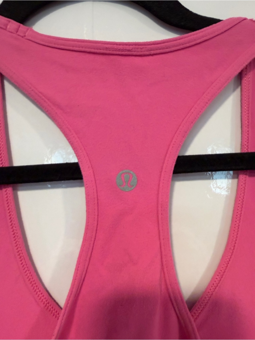 Sonic Pink lululemon racerback cool tank top - Picture 2 of 4